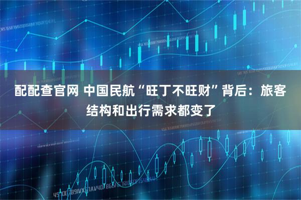 配配查官网 中国民航“旺丁不旺财”背后：旅客结构和出行需求都变了