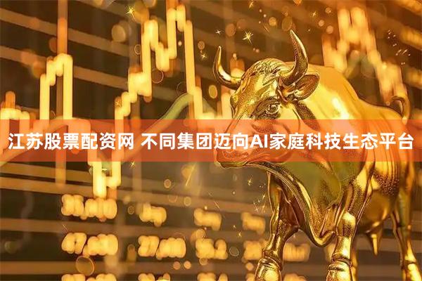 江苏股票配资网 不同集团迈向AI家庭科技生态平台
